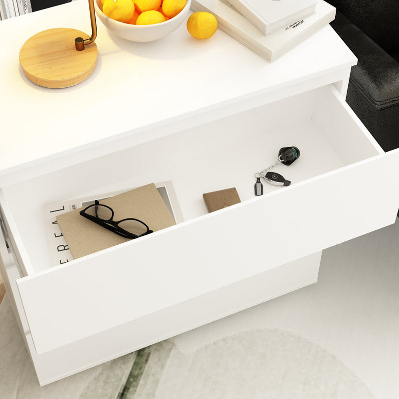 Modern 3-Drawer Dresser with Handle-Free Minimalist Design