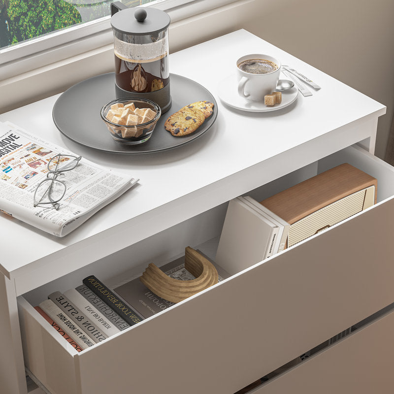 Modern 3-Drawer Dresser with Handle-Free Minimalist Design