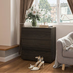 Modern 3-Drawer Dresser with Handle-Free Minimalist Design