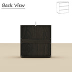Modern 3-Drawer Dresser with Handle-Free Minimalist Design