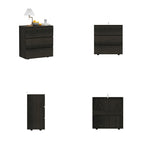 Modern 3-Drawer Dresser with Handle-Free Minimalist Design