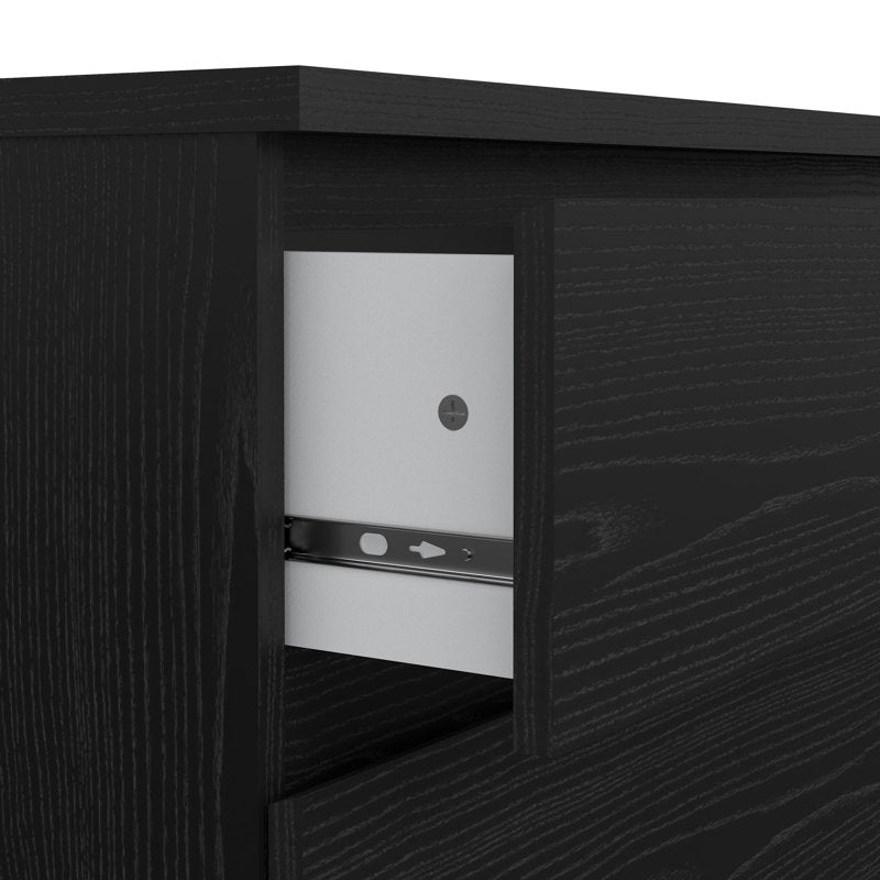 Minimalist Bedroom Dresser with Clean Lines and Spacious Drawers