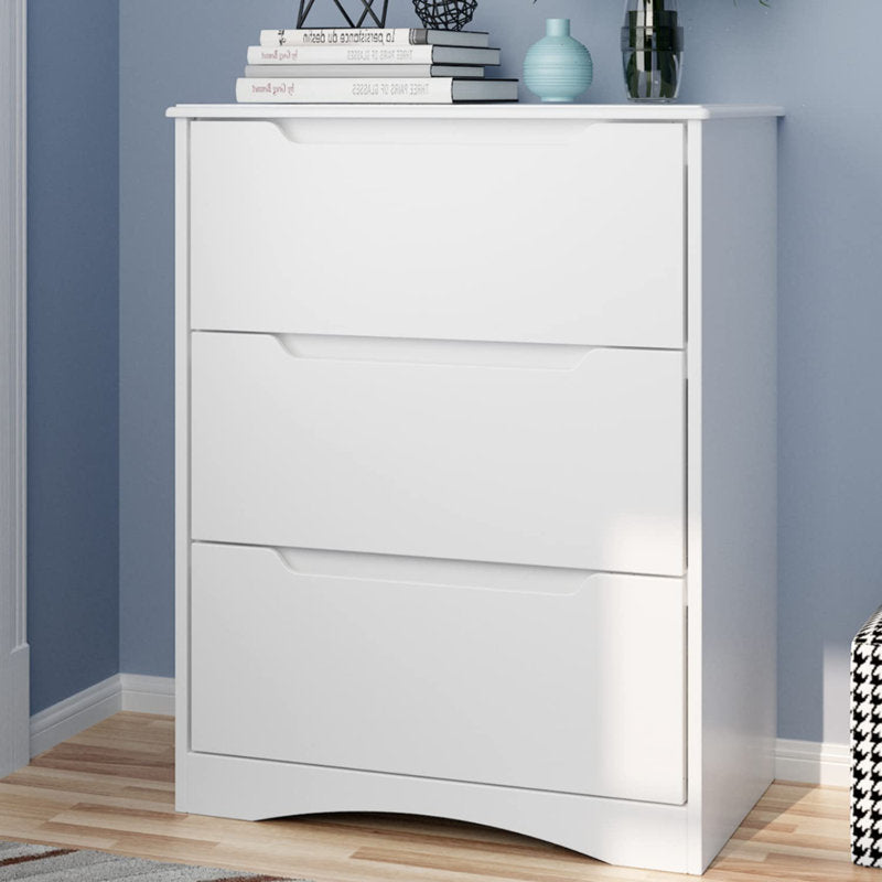 Minimalist Bedroom Dresser with Clean Lines and Spacious Drawers