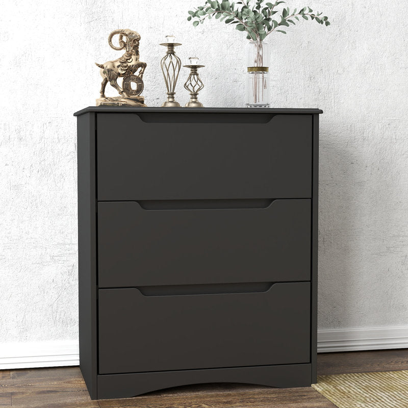 Minimalist Bedroom Dresser with Clean Lines and Spacious Drawers