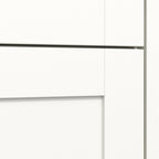 Classic Storage Cabinet with 3 Drawers and Premium Gold Accents