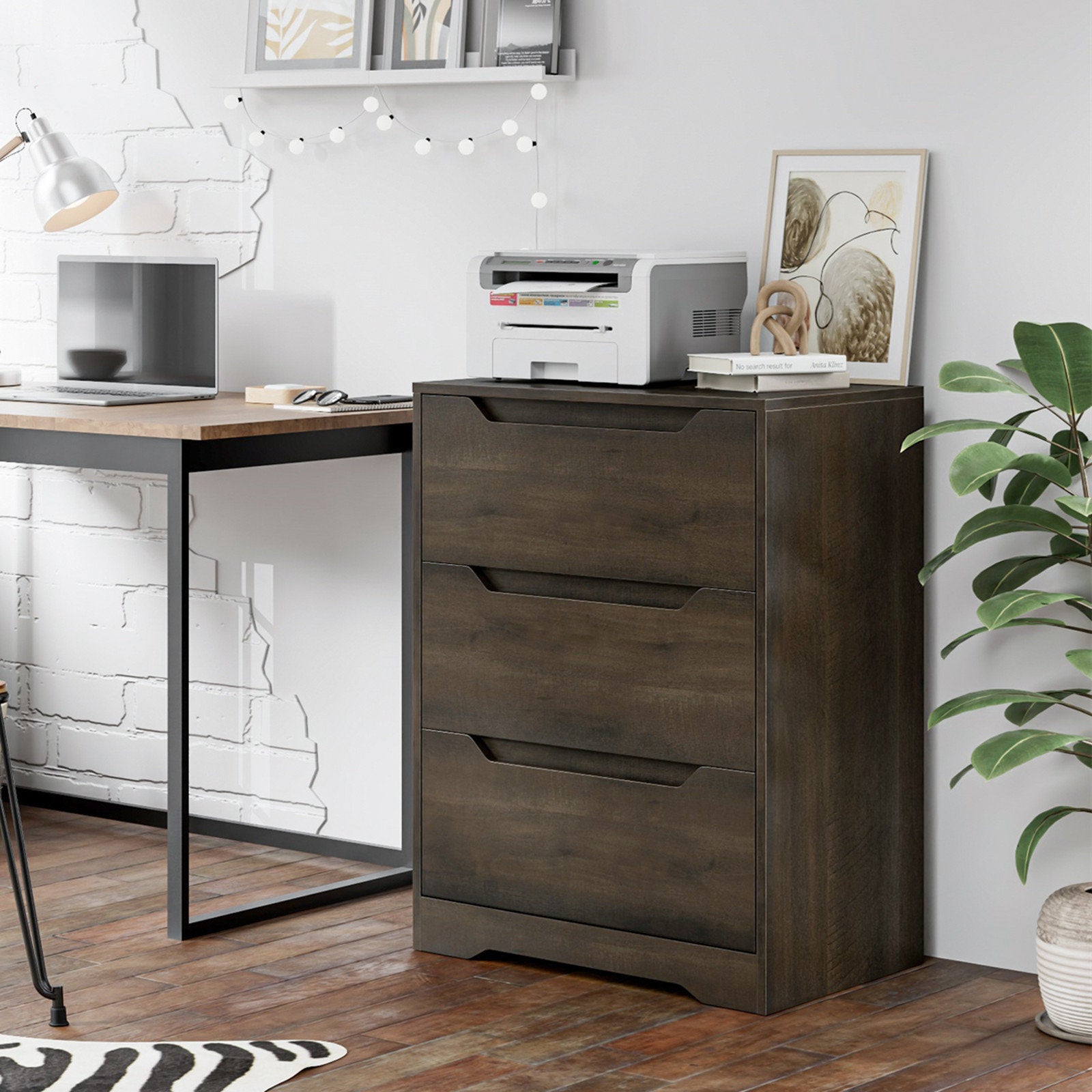 Contemporary Bedroom Storage Chest with 3 Spacious Drawers and Minimalist Style (Copy)