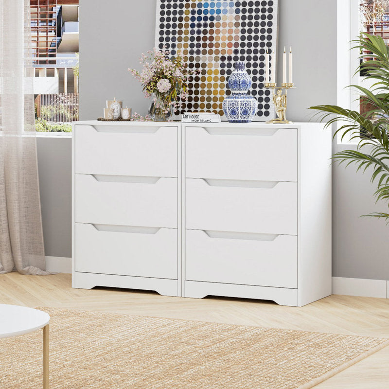 Contemporary Bedroom Storage Chest with 3 Spacious Drawers and Minimalist Style (Copy)