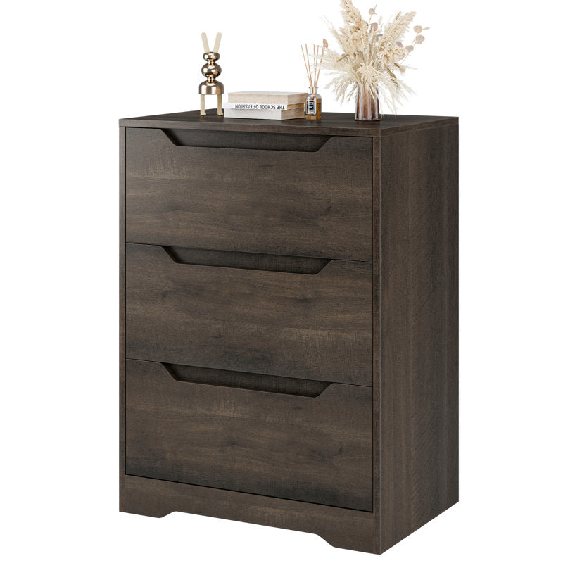 Contemporary Bedroom Storage Chest with 3 Spacious Drawers and Minimalist Style (Copy)