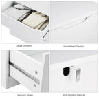Contemporary Bedroom Storage Chest with 3 Spacious Drawers and Minimalist Style (Copy)