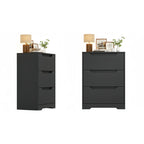 Contemporary Bedroom Storage Chest with 3 Spacious Drawers and Minimalist Style