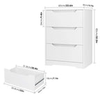 Contemporary Bedroom Storage Chest with 3 Spacious Drawers and Minimalist Style (Copy)