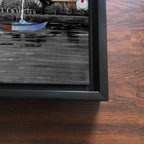 Beautiful Lake View Scenery Wall Painting of 2 Pieces Floating Frame