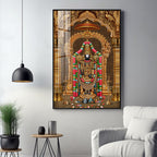 God Tirupati Balaji Premium Acrylic Vertical Wall Art