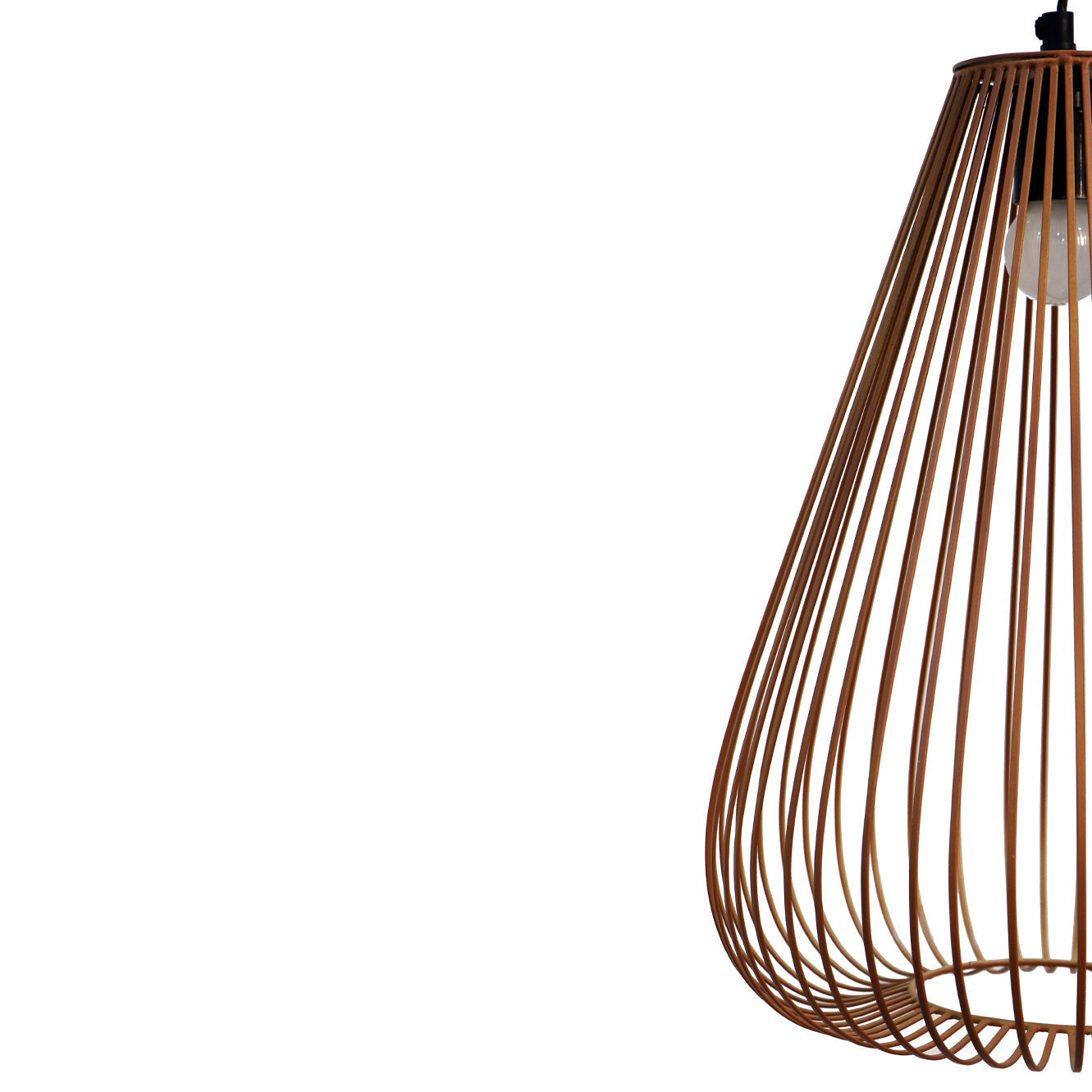 Modern Open Wire Ceiling Lamp for Living Room