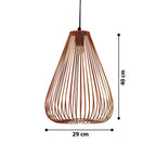 Modern Open Wire Ceiling Lamp for Living Room