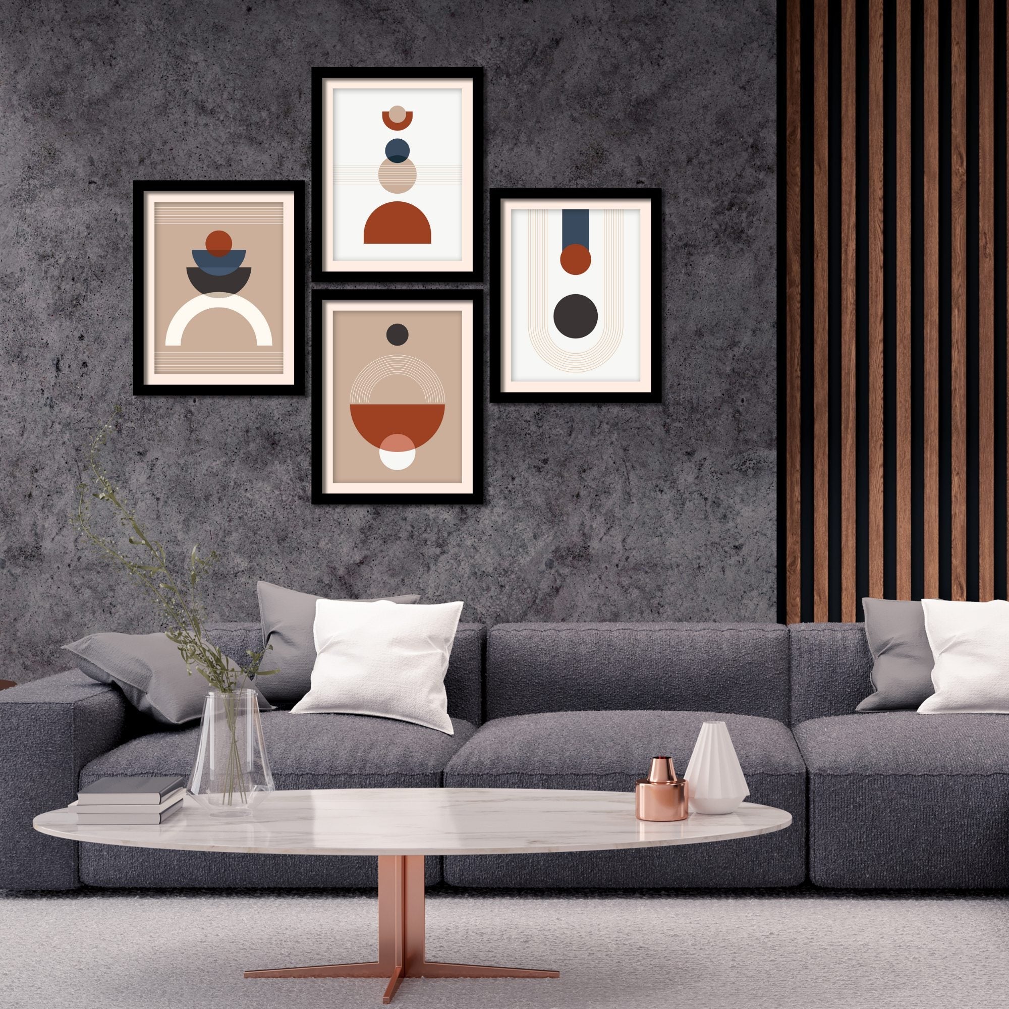 Premium Wall Frame Set of Four