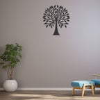 Modern Abstract Tree Metal Wall Art Created to Enhance Elegant Interior Wall Spaces