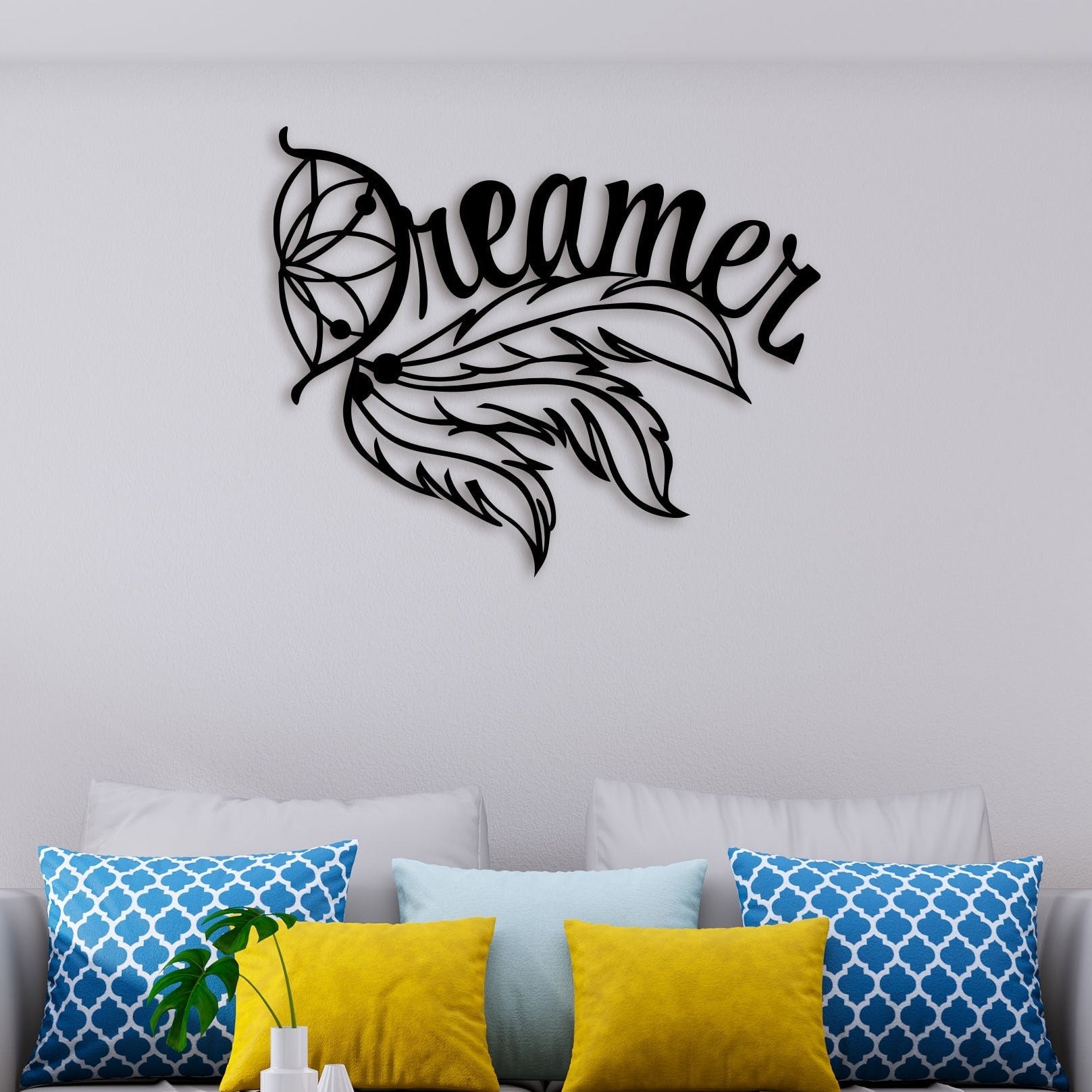 Dreamer Metal Wall Art – Inspire Every Space with Decor Smart