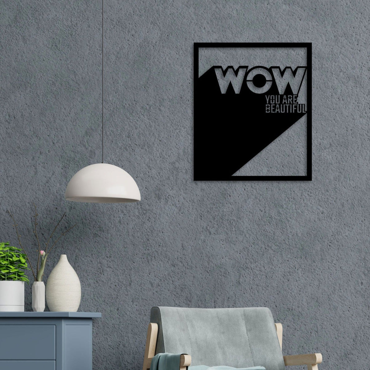 Feel-Good Decor – You Are Beautiful Wall Art by Decor Smart