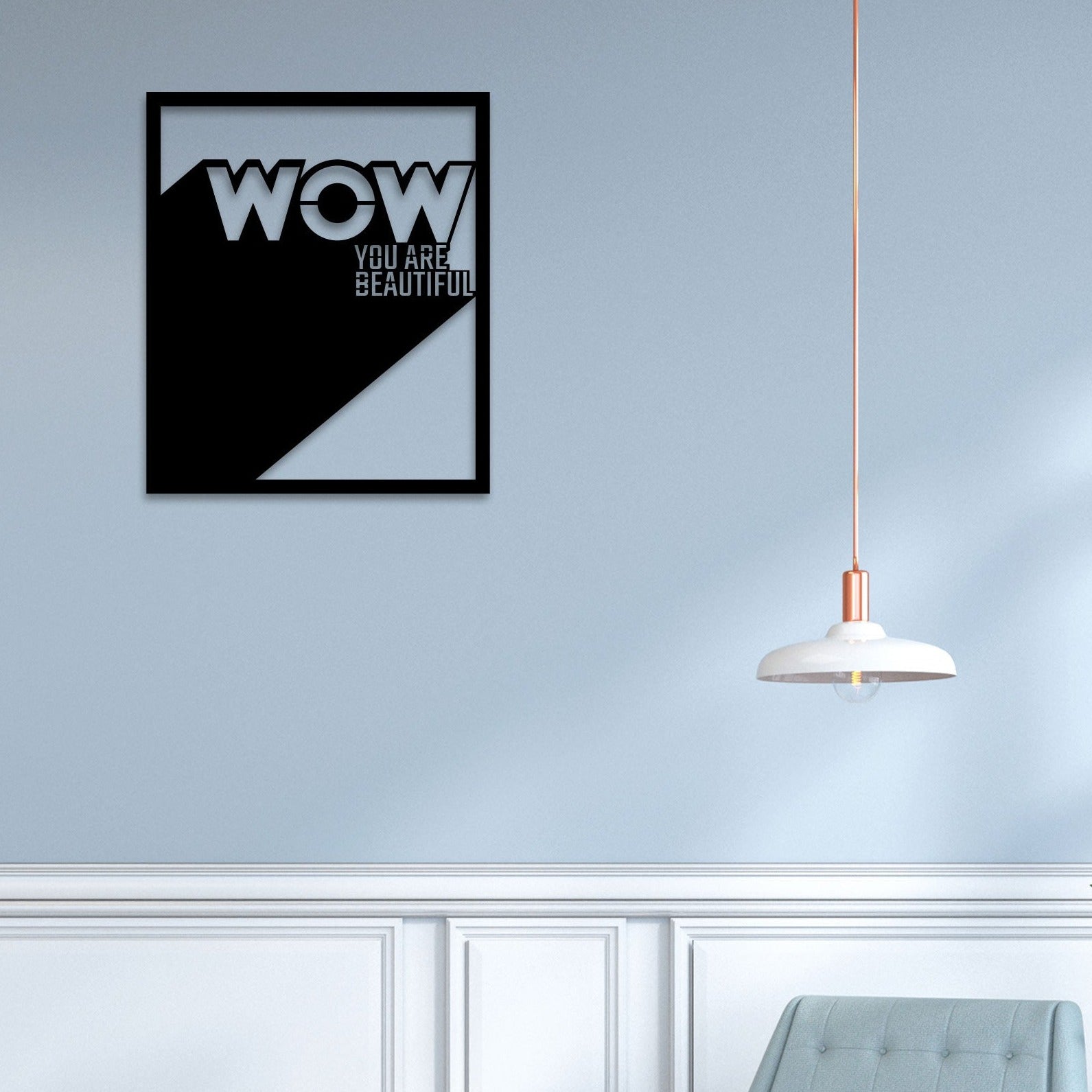 Feel-Good Decor – You Are Beautiful Wall Art by Decor Smart