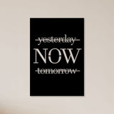 Only Now Metal Wall Art – Embrace the Present with Decor Smart