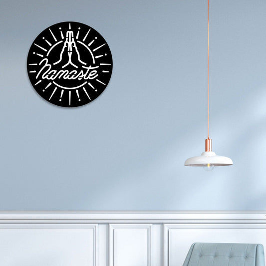 Namaste Wall Art for Home | Metal Decor by Decor Smart