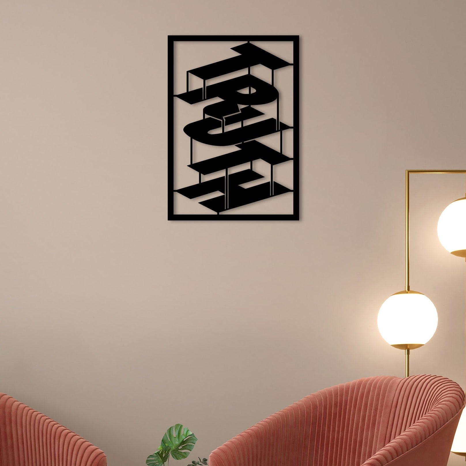 Always Truth Metal Wall Art – Bold Integrity by Decor Smart
