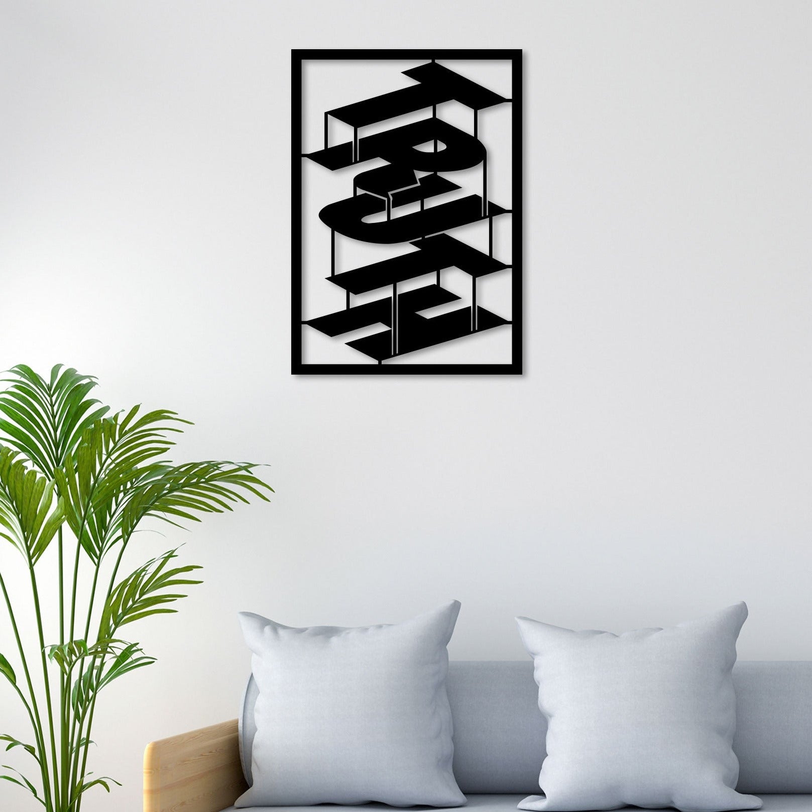 Always Truth Metal Wall Art – Bold Integrity by Decor Smart