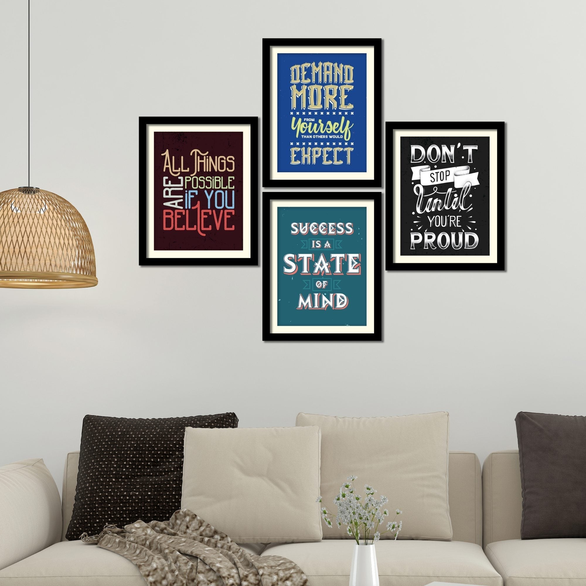 modern wall frame design