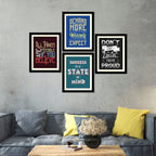 Unique Wall Frame Set of Four