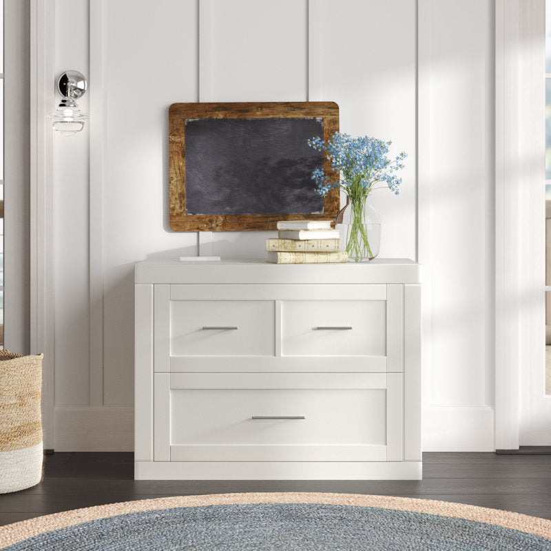 Compact Home Office Filing Cabinet with Multiple Drawers for File Organization