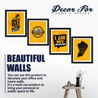 Unique Wall Frame Set of Four
