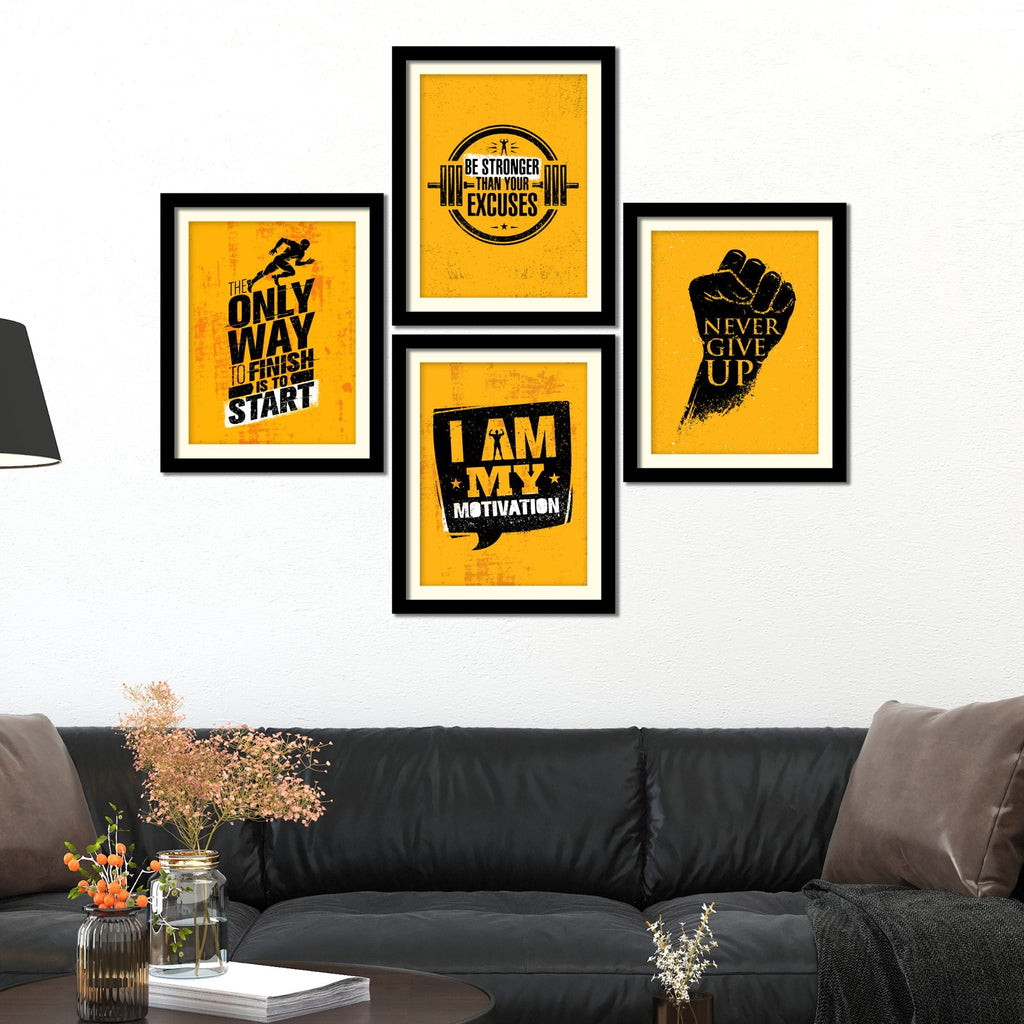 Premium Wall Frame Set of Four