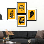 Premium Wall Frame Set of Four
