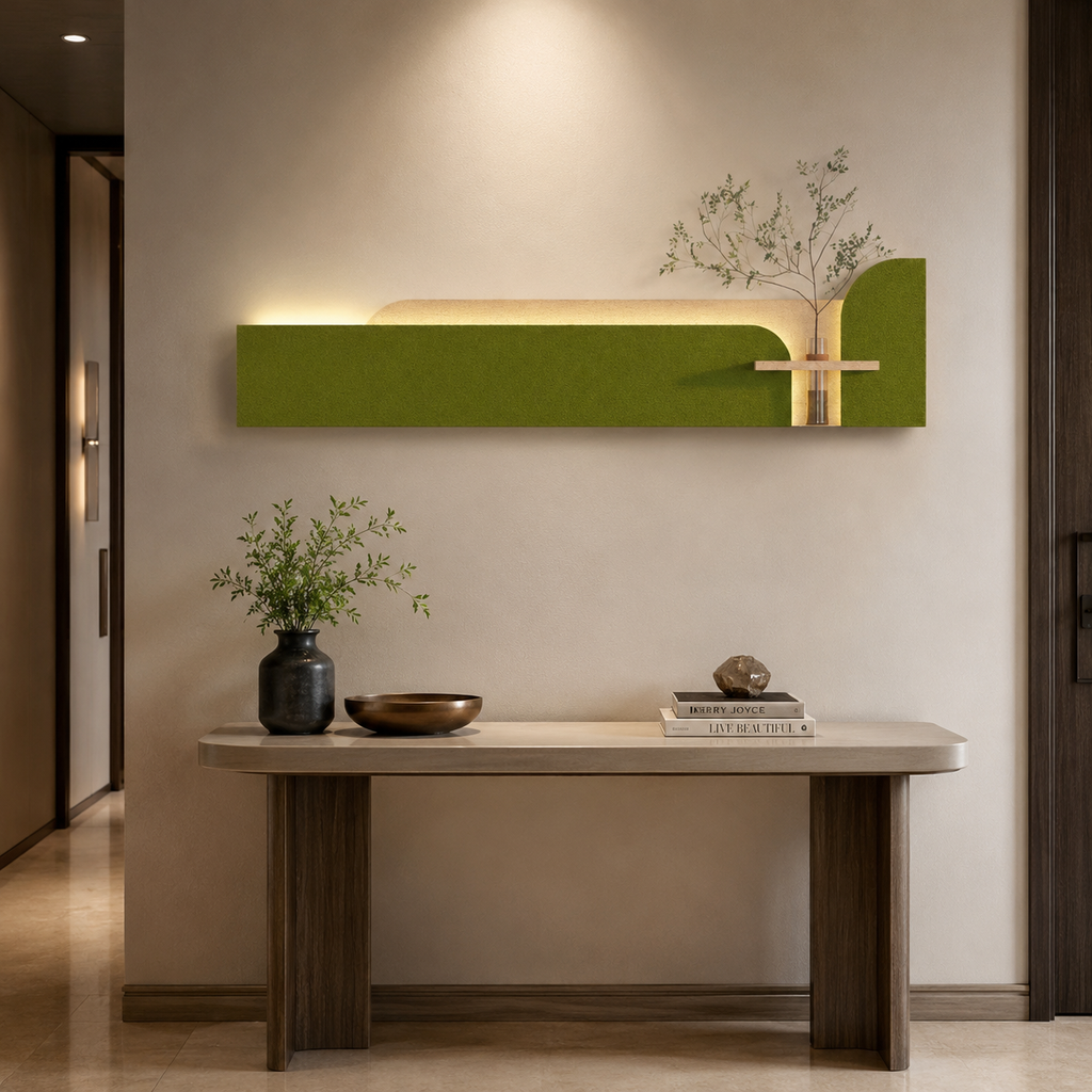 Aesthetic Wall Decoration with LED Lights for Home & Office Decor
