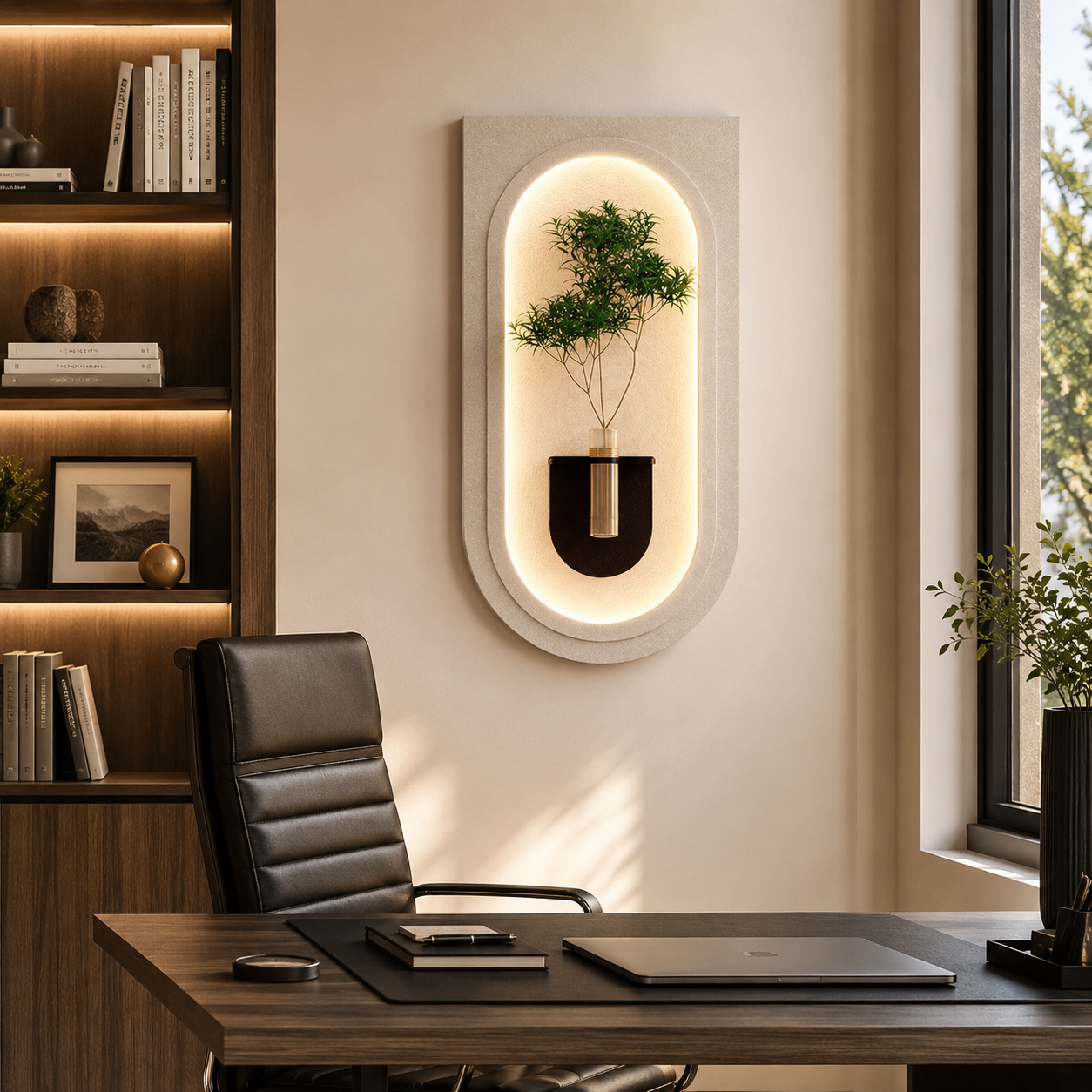 Sophisticated Premium Wall Decor Decorative LED Wall Panel for Office & Home