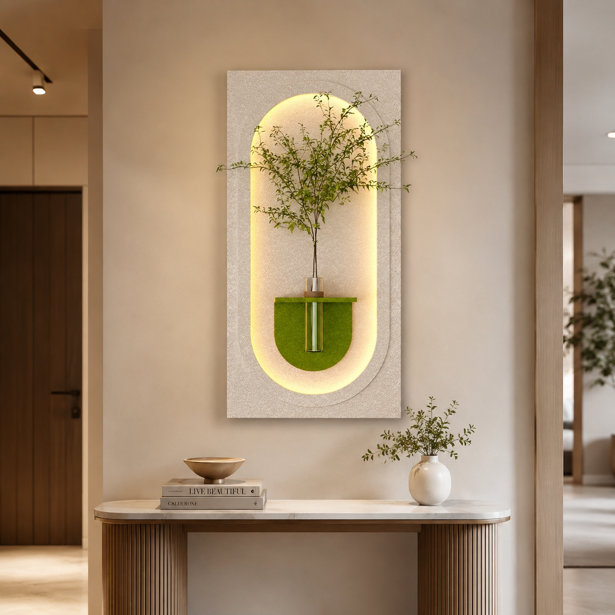 Sophisticated Premium Wall Decor Decorative LED Wall Panel for Office & Home