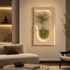 Artistic Wall Decor Decorative LED Light Wall Panel for Office & Home Space