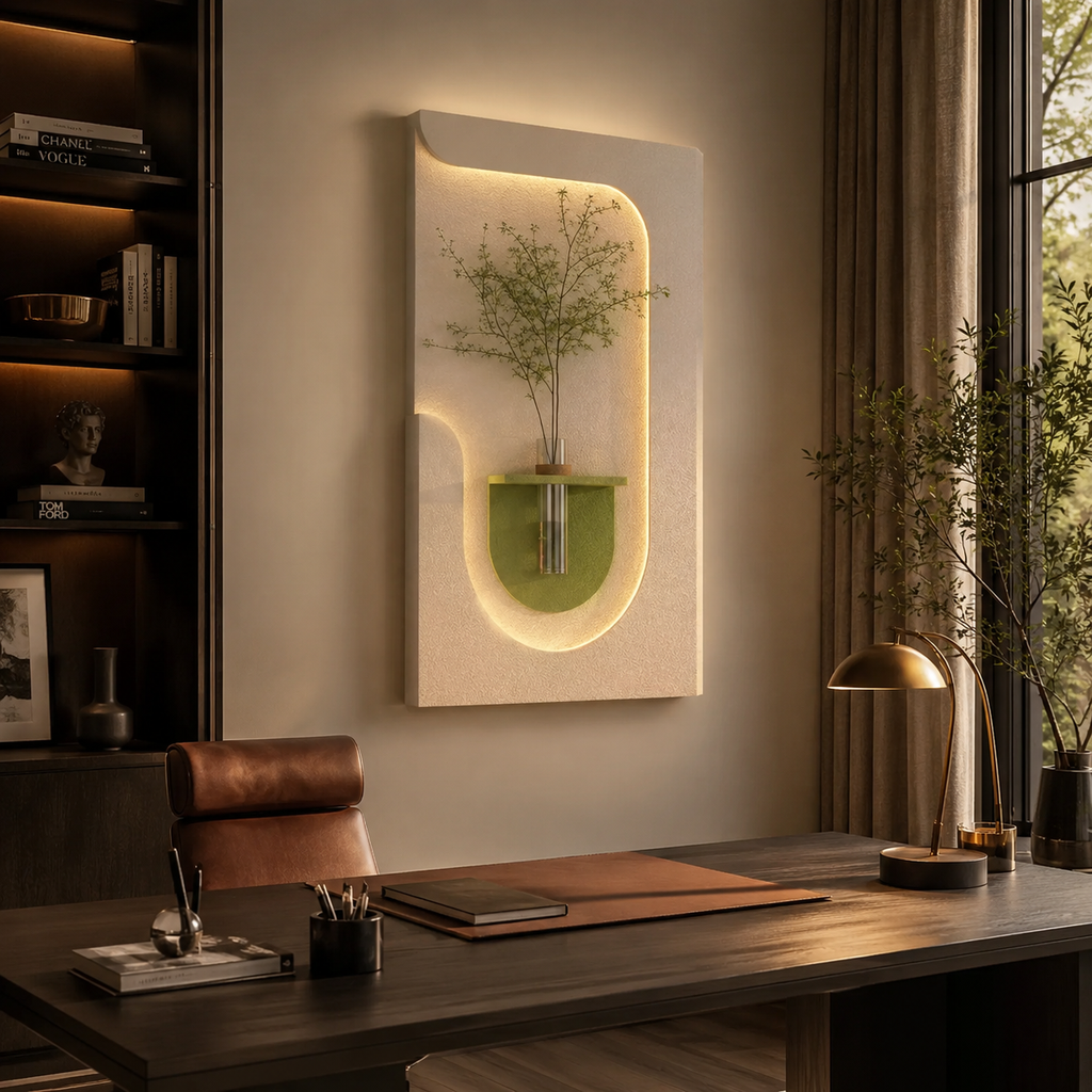 Artistic Wall Decor Decorative LED Light Wall Panel for Office & Home Space