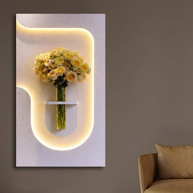 Designer LED Wall Art for Modern Interior Styling