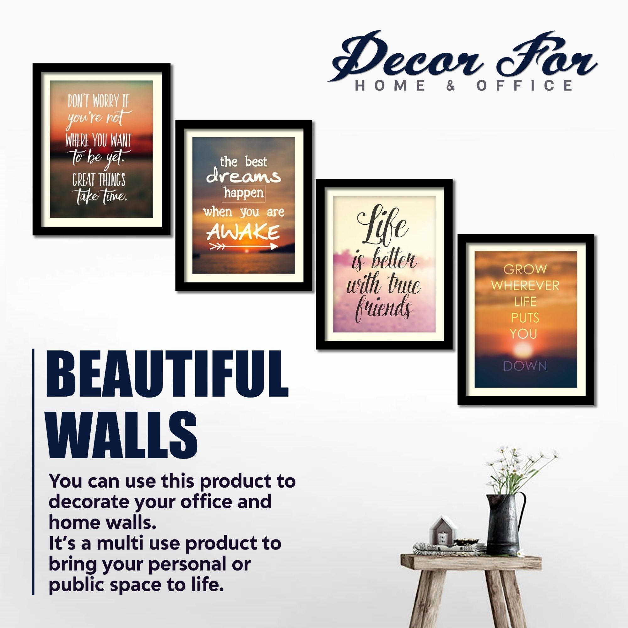 Beautiful Golden Wall Frame 