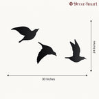 Beautiful Flying Birds Metal Wall Art Modern Decor Artwork