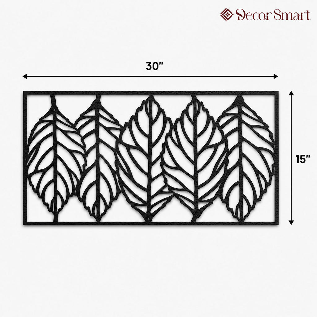 Leaf Blade Minimalist Modern Abstract Wall Metal Art Decor