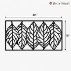 Leaf Blade Minimalist Modern Abstract Wall Metal Art Decor