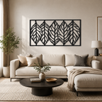 Leaf Blade Minimalist Modern Abstract Wall Metal Art Decor