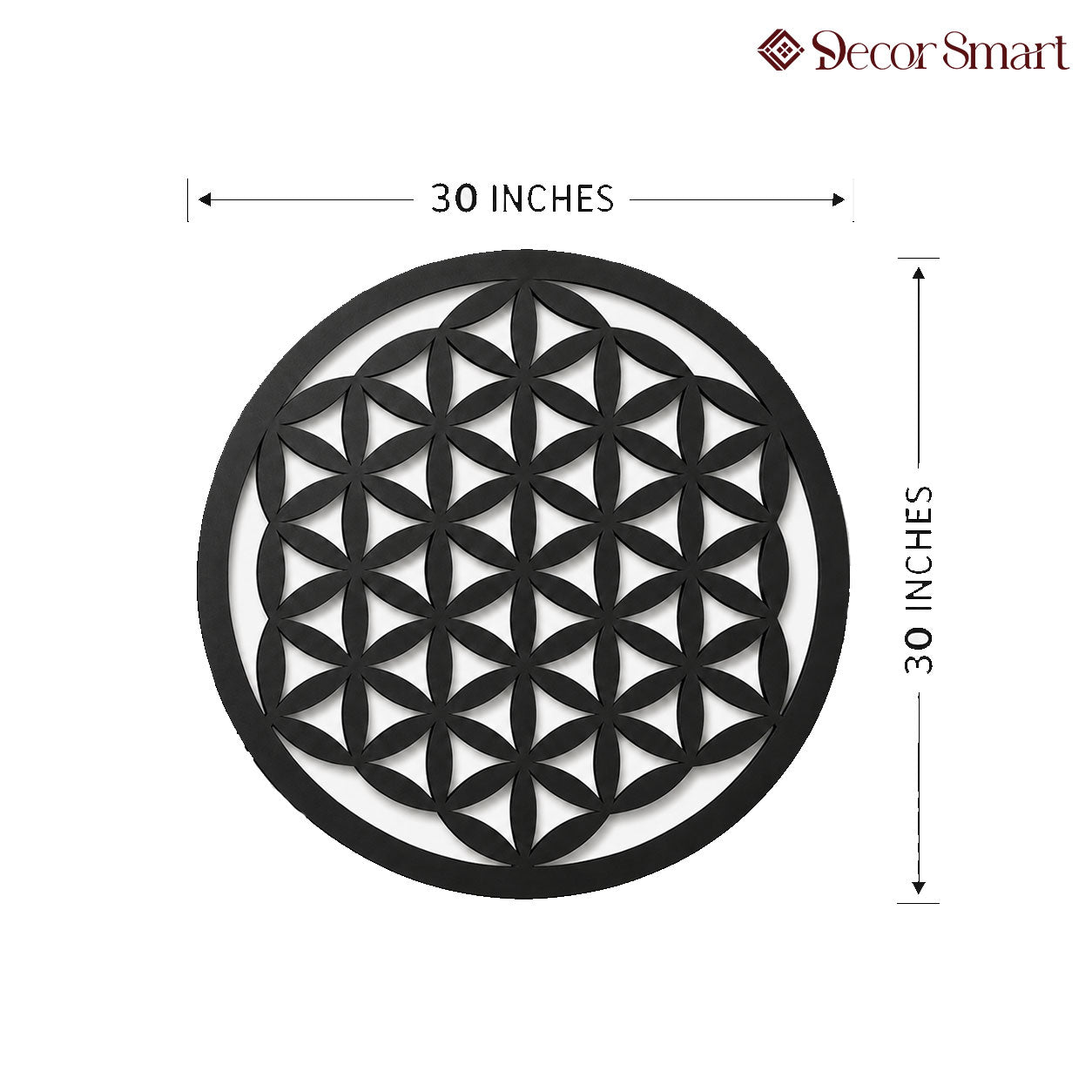 Beautiful Abstract Design Circle Wall Metal Art Decor