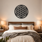 Beautiful Abstract Design Circle Wall Metal Art Decor