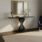 Luxury Marble Console Table for Living Room | Modern Entryway Table Decor (SS 304)