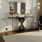 Luxury Marble Console Table for Living Room | Modern Entryway Table Decor (SS 304)