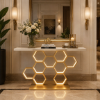 LED Console Table for Designer Modern Home Decor